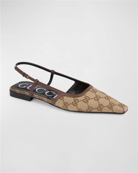 ballerine gucci prezzo|gucci slingback ballet flat.